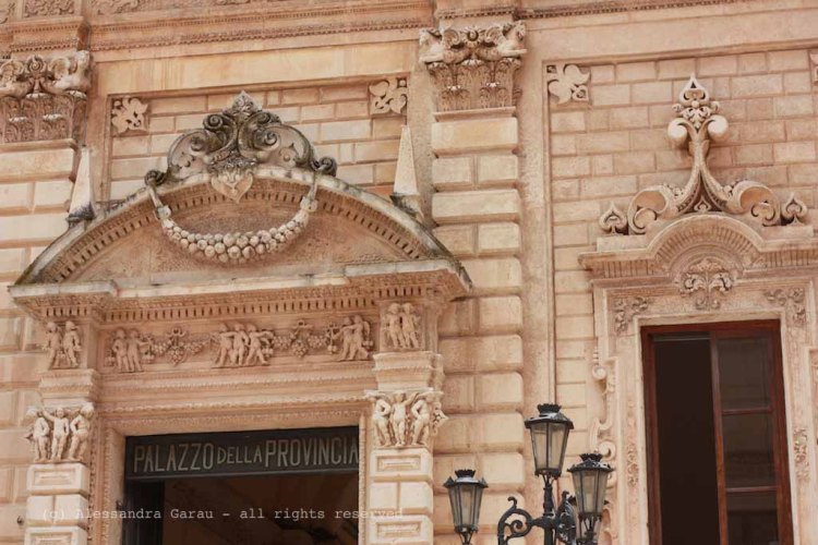 Lecce, palazzo della Provincia
